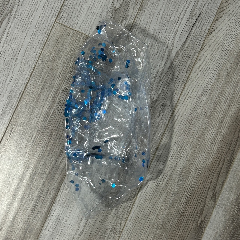 Blue Confetti Beach Ball